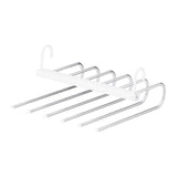 Maxbell Multipurpose Folding Pants Hanger Clothes Hanger for Wardrobe Laundry Room