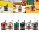 Maxbell Metal Grinder Spice grinder Mill High Quality Easy to Use Multipurpose Red
