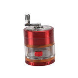 Maxbell Metal Grinder Spice grinder Mill High Quality Easy to Use Multipurpose Red