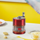 Maxbell Metal Grinder Spice grinder Mill High Quality Easy to Use Multipurpose Red