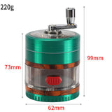 Maxbell Metal Grinder Spice grinder Mill High Quality Easy to Use Multipurpose Green