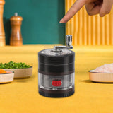 Maxbell Metal Grinder Spice grinder Mill High Quality Easy to Use Multipurpose Black