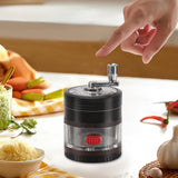Maxbell Metal Grinder Spice grinder Mill High Quality Easy to Use Multipurpose Black