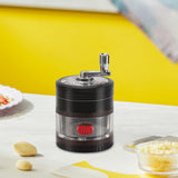 Maxbell Metal Grinder Spice grinder Mill High Quality Easy to Use Multipurpose Black
