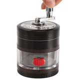 Maxbell Metal Grinder Spice grinder Mill High Quality Easy to Use Multipurpose Black