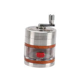 Maxbell Metal Grinder Spice grinder Mill High Quality Easy to Use Multipurpose Argent
