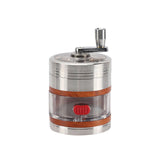 Maxbell Metal Grinder Spice grinder Mill High Quality Easy to Use Multipurpose Argent