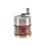 Maxbell Metal Grinder Spice grinder Mill High Quality Easy to Use Multipurpose Argent