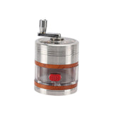 Maxbell Metal Grinder Spice grinder Mill High Quality Easy to Use Multipurpose Argent