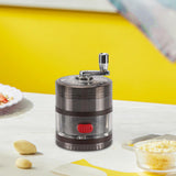 Maxbell Metal Grinder Spice grinder Mill High Quality Easy to Use Multipurpose Gray