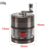 Maxbell Metal Grinder Spice grinder Mill High Quality Easy to Use Multipurpose Gray