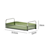 Maxbell Display Shelf Multipurpose Cosmetic Holder Large Capacity for Kitchen Table Green