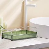 Maxbell Display Shelf Multipurpose Cosmetic Holder Large Capacity for Kitchen Table Green