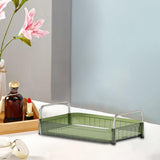 Maxbell Display Shelf Multipurpose Cosmetic Holder Large Capacity for Kitchen Table Green