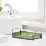 Maxbell Display Shelf Multipurpose Cosmetic Holder Large Capacity for Kitchen Table Green