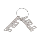Maxbell Alcohol Stove Stand Rack Pot Stand Support Rack for Camping Picnic Outdoor