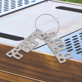 Maxbell Alcohol Stove Stand Rack Pot Stand Support Rack for Camping Picnic Outdoor