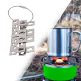 Maxbell Alcohol Stove Stand Rack Pot Stand Support Rack for Camping Picnic Outdoor