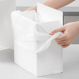 Maxbell Dispenser Container Box Paper Towel Dispenser for Bathroom White