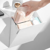 Maxbell Dispenser Container Box Paper Towel Dispenser for Bathroom White