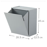 Maxbell Dispenser Container Box Paper Towel Dispenser for Bathroom Gray