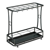 Maxbell Iron Umbrella Stand Organizer Free Standing for Entry Office Decoration 18 Hole