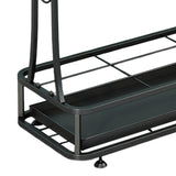 Maxbell Iron Umbrella Stand Organizer Free Standing for Entry Office Decoration 18 Hole