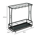 Maxbell Iron Umbrella Stand Organizer Free Standing for Entry Office Decoration 18 Hole
