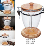 Maxbell Kitchen Storage Containers Organizer Canister Pantry Jar for Nuts Sugar L