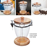 Maxbell Kitchen Storage Containers Organizer Canister Pantry Jar for Nuts Sugar L