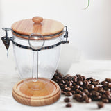 Maxbell Kitchen Storage Containers Organizer Canister Pantry Jar for Nuts Sugar L