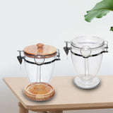 Maxbell Kitchen Storage Containers Organizer Canister Pantry Jar for Nuts Sugar M