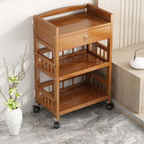 Maxbell Corner Cabinet with Drawers Utility Shelves Modern for Buffet Bathroom Home 35cm