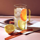 Maxbell Drinking Clear Glasses Birthday Gifts for Iced hot Cold Beverages Green