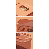 Maxbell Airtight Storage Containers Visible Dustproof for Cupboards Kitchen Closets 5L