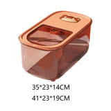 Maxbell Airtight Storage Containers Visible Dustproof for Cupboards Kitchen Closets 5L