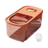 Maxbell Airtight Storage Containers Visible Dustproof for Cupboards Kitchen Closets 5L