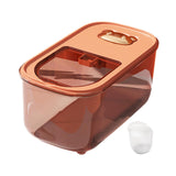 Maxbell Airtight Storage Containers Visible Dustproof for Cupboards Kitchen Closets 10L