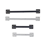 Maxbell Wall Mounting Towel Bar Accessories Multifunctional Single Layer for Cabinet Large black