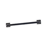 Maxbell Wall Mounting Towel Bar Accessories Multifunctional Single Layer for Cabinet Large black