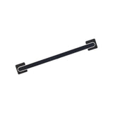 Maxbell Wall Mounting Towel Bar Accessories Multifunctional Single Layer for Cabinet Large black