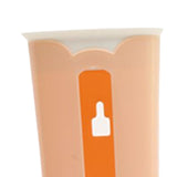 Maxbell Storage Box Grocery Bag Holder Wall Mounted for Restaurant Hotel Pantry Orange