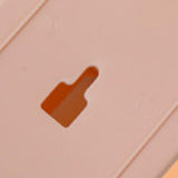 Maxbell Storage Box Grocery Bag Holder Wall Mounted for Restaurant Hotel Pantry Orange