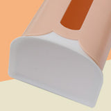 Maxbell Storage Box Grocery Bag Holder Wall Mounted for Restaurant Hotel Pantry Orange