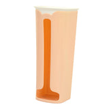 Maxbell Storage Box Grocery Bag Holder Wall Mounted for Restaurant Hotel Pantry Orange