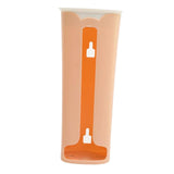 Maxbell Storage Box Grocery Bag Holder Wall Mounted for Restaurant Hotel Pantry Orange