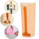 Maxbell Storage Box Grocery Bag Holder Wall Mounted for Restaurant Hotel Pantry Orange