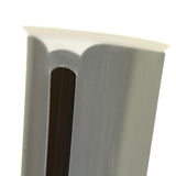 Maxbell Storage Box Grocery Bag Holder Wall Mounted for Restaurant Hotel Pantry Grey