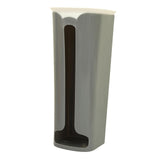 Maxbell Storage Box Grocery Bag Holder Wall Mounted for Restaurant Hotel Pantry Grey