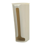 Maxbell Storage Box Grocery Bag Holder Wall Mounted for Restaurant Hotel Pantry Beige
